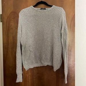 Brandy Melville gray sweater